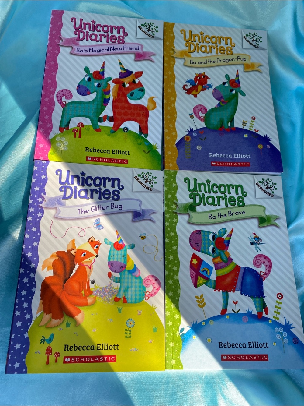 Unicorn Diaries scholastic books bundle